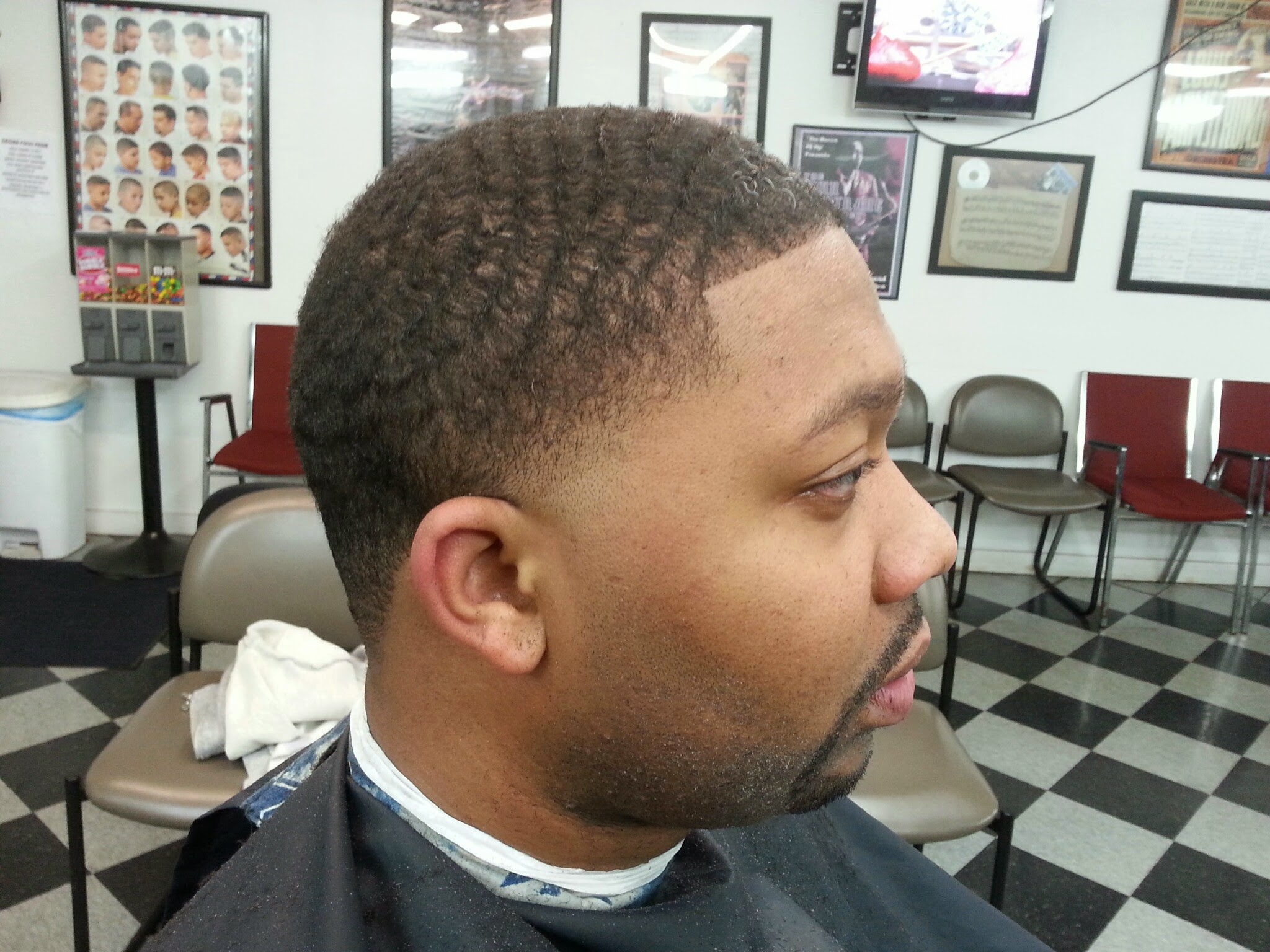 A tapered cut and beard in our chair